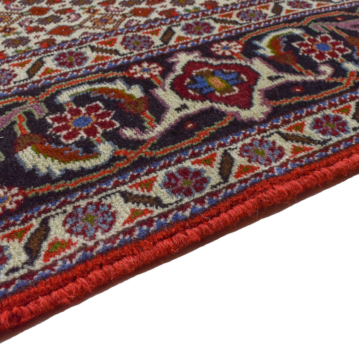 Alfombra Persa - Tabriz - Real - 201 x 151 cm - rojo