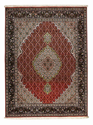 Alfombra Persa - Tabriz - Real - 200 x 148 cm - rojo