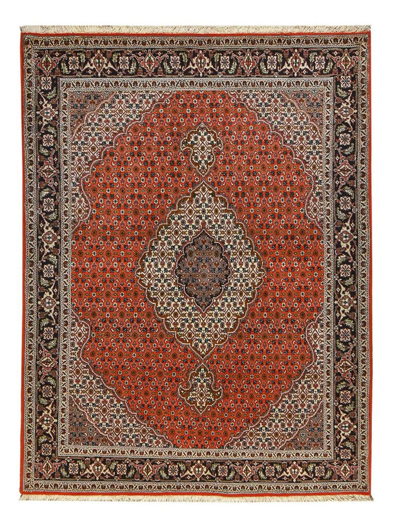 Alfombra Persa - Tabriz - Real - 205 x 155 cm - rojo