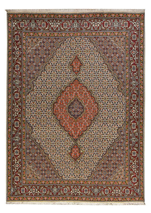 Alfombra Persa - Tabriz - Real - 210 x 153 cm - arena