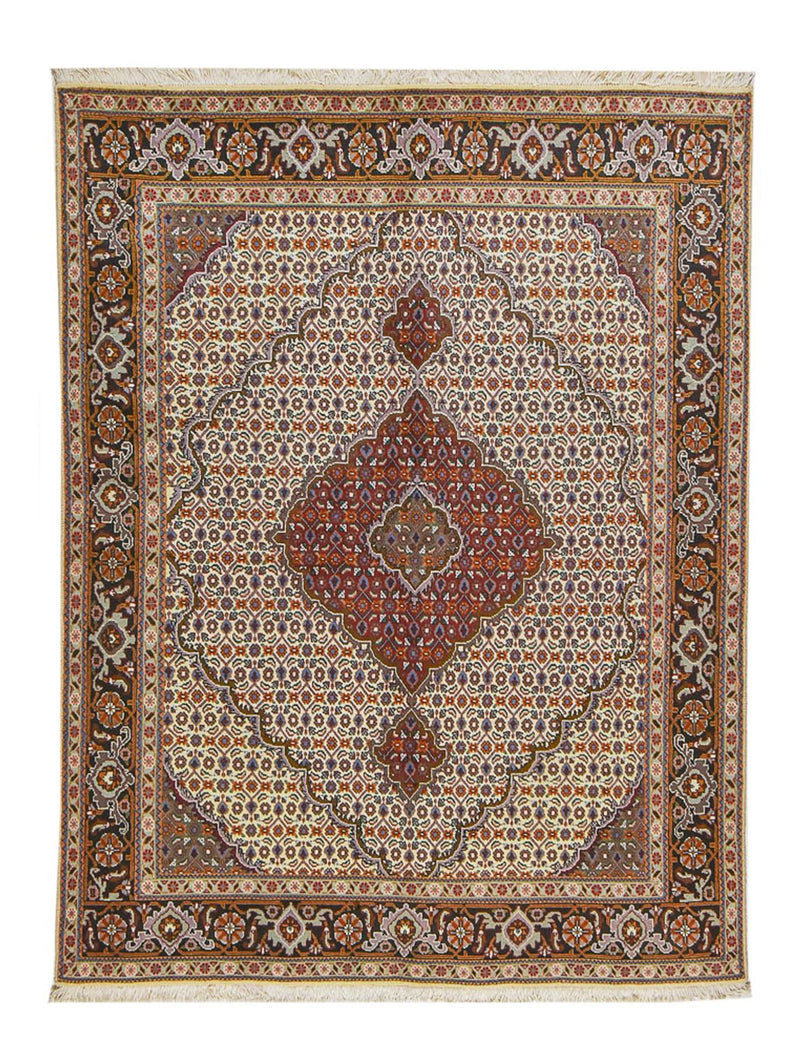 Alfombra Persa - Tabriz - Real - 202 x 152 cm - arena