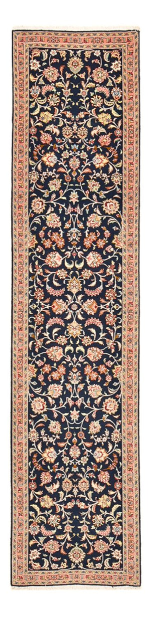 Alfombra de pasillo Alfombra Persa - Tabriz - Prima - 300 x 68 cm - azul oscuro