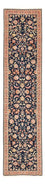 Alfombra de pasillo Alfombra Persa - Tabriz - Prima - 300 x 68 cm - azul oscuro