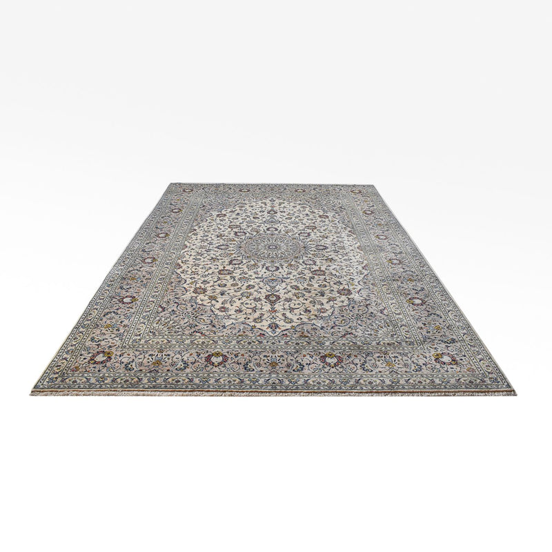 Alfombra persa - Clásica - Real - 360 x 252 cm - gris