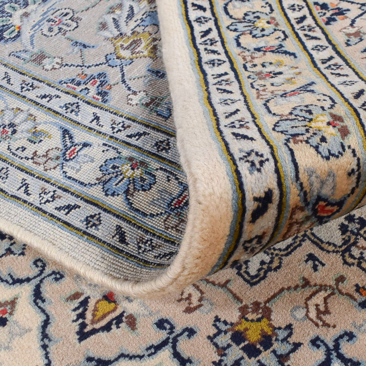 Alfombra persa - Clásica - Real - 340 x 250 cm - beige