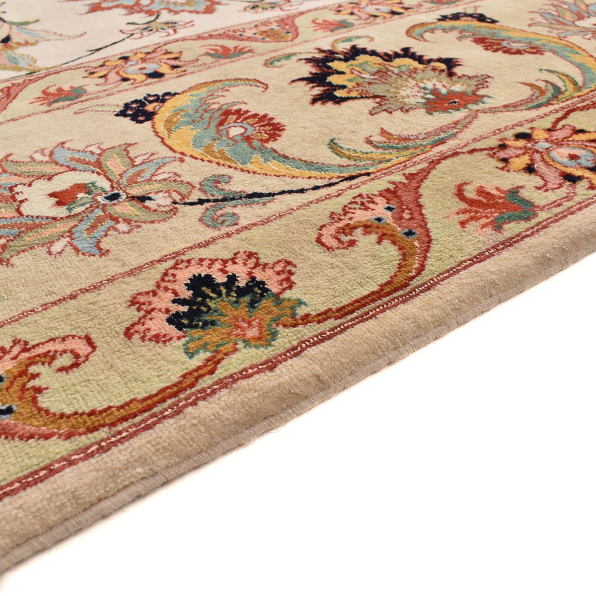 Alfombra Persa - Tabriz - Real - 362 x 260 cm - beige