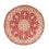 Alfombra Persa - Tabriz - Prima redondo - 200 x 200 cm - rojo
