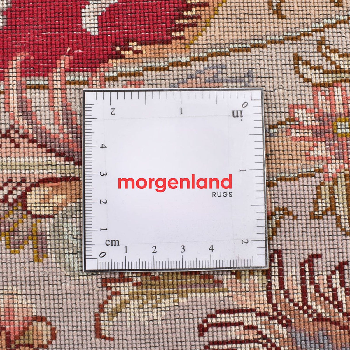 Alfombra Persa - Tabriz - Prima redondo  - 200 x 200 cm - rojo