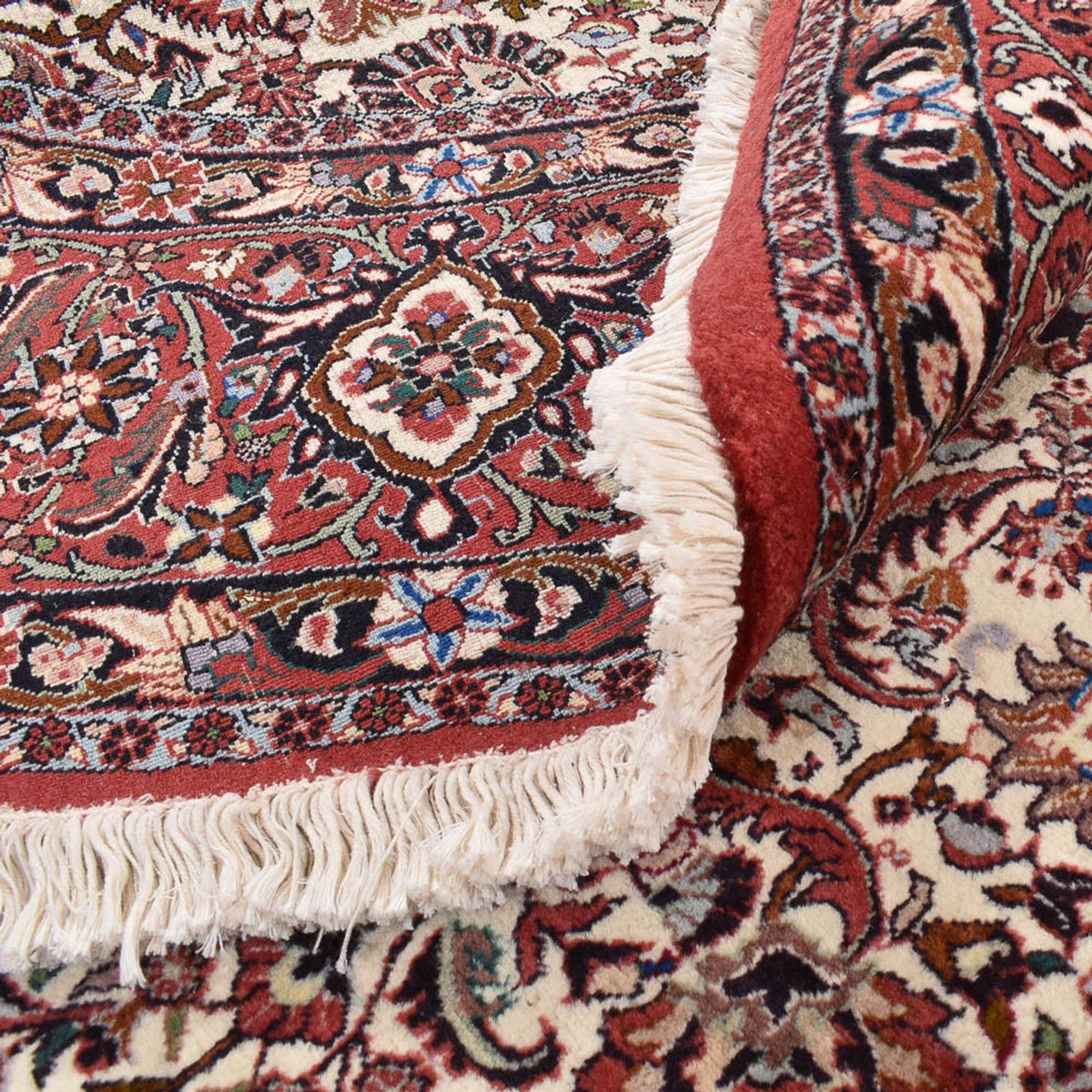 Alfombra persa - Bidjar redondo  - 300 x 300 cm - óxido