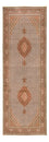 Alfombra de pasillo Alfombra Persa - Tabriz - Real - 404 x 150 cm - marrón claro