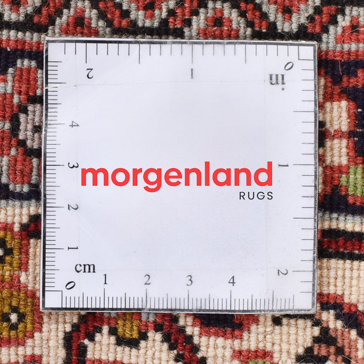 Alfombra de pasillo Alfombra persa - Bidjar - 400 x 205 cm - óxido