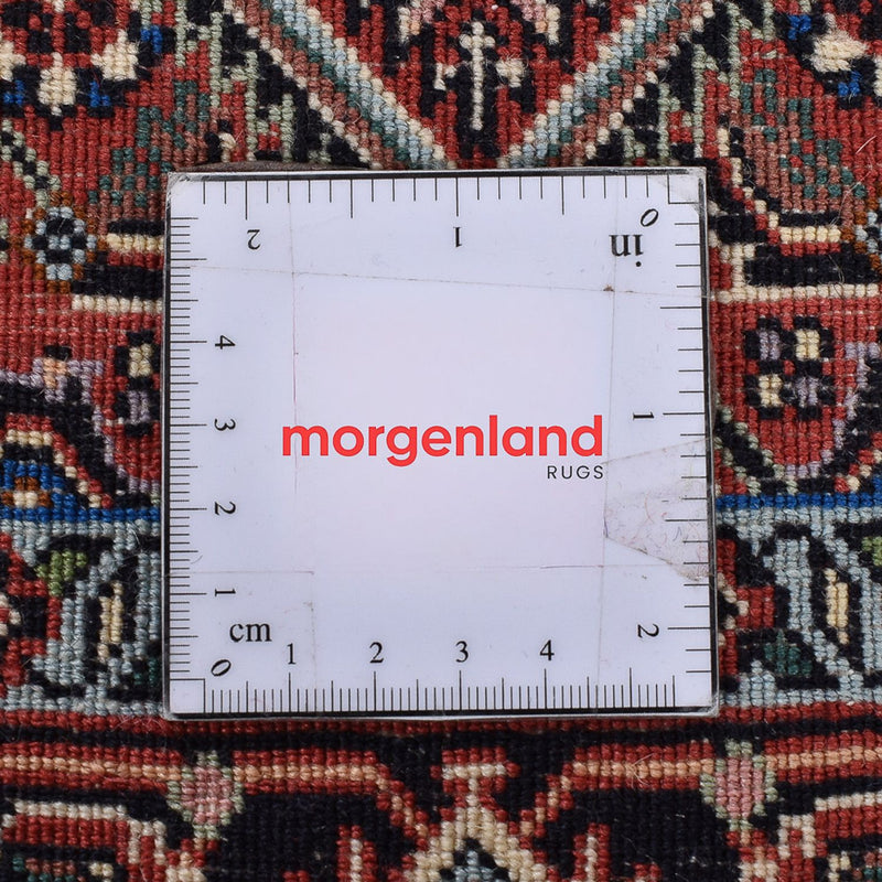 Alfombra de pasillo Alfombra persa - Bidjar - 389 x 74 cm - marrón