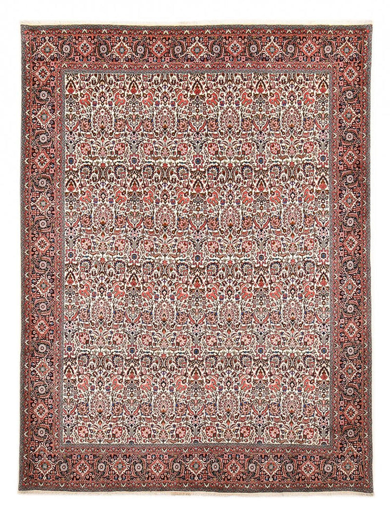 Alfombra persa - Bidjar - 351 x 251 cm - rojo claro