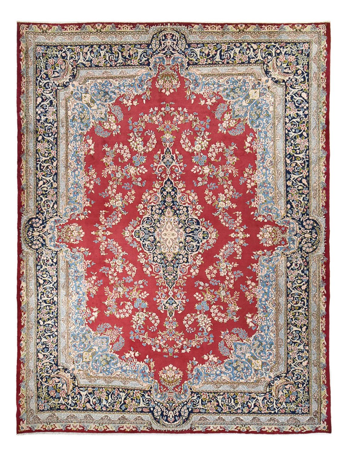 Alfombra persa - Real - 403 x 305 cm - rojo