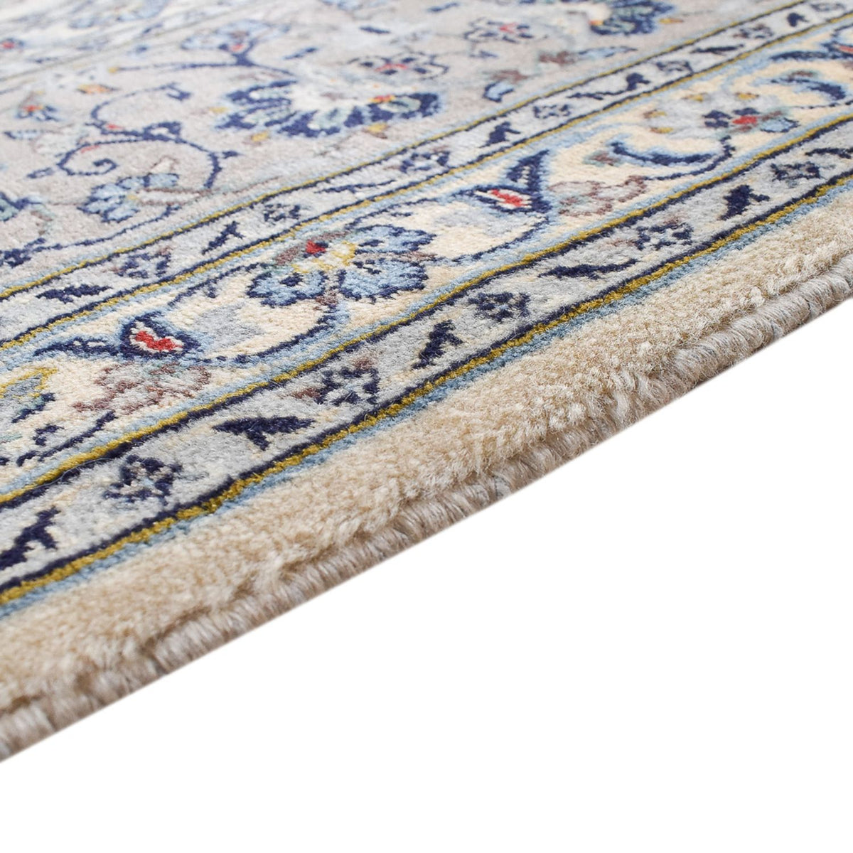 Alfombra persa - Keshan - Real - 352 x 250 cm - gris