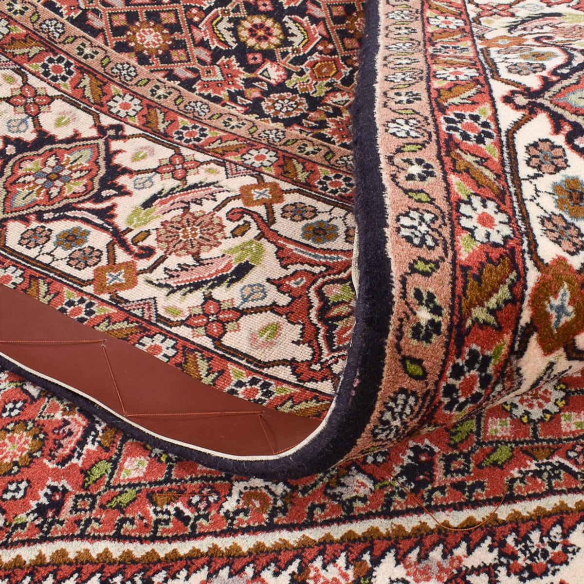 Alfombra persa - Bidjar - 397 x 246 cm - rojo