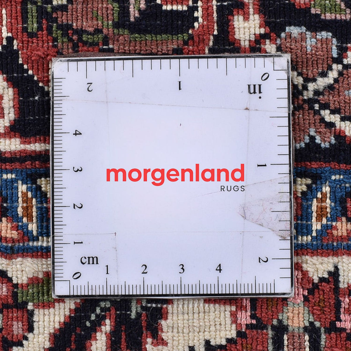 Alfombra persa - Bidjar - 397 x 307 cm - rojo claro