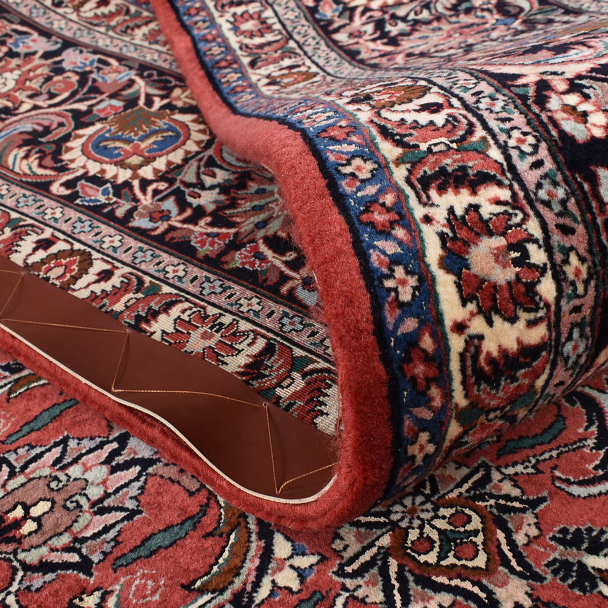 Alfombra persa - Bidjar - 402 x 304 cm - rojo claro