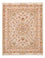 Alfombra Persa - Tabriz - Real - 203 x 150 cm - beige