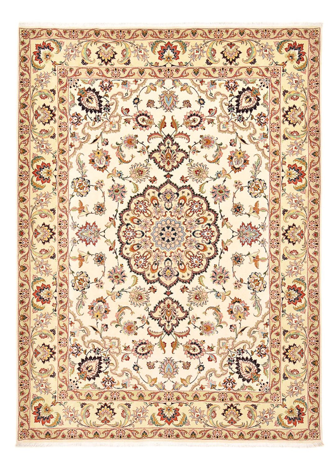 Alfombra Persa - Tabriz - Real - 365 x 263 cm - beige