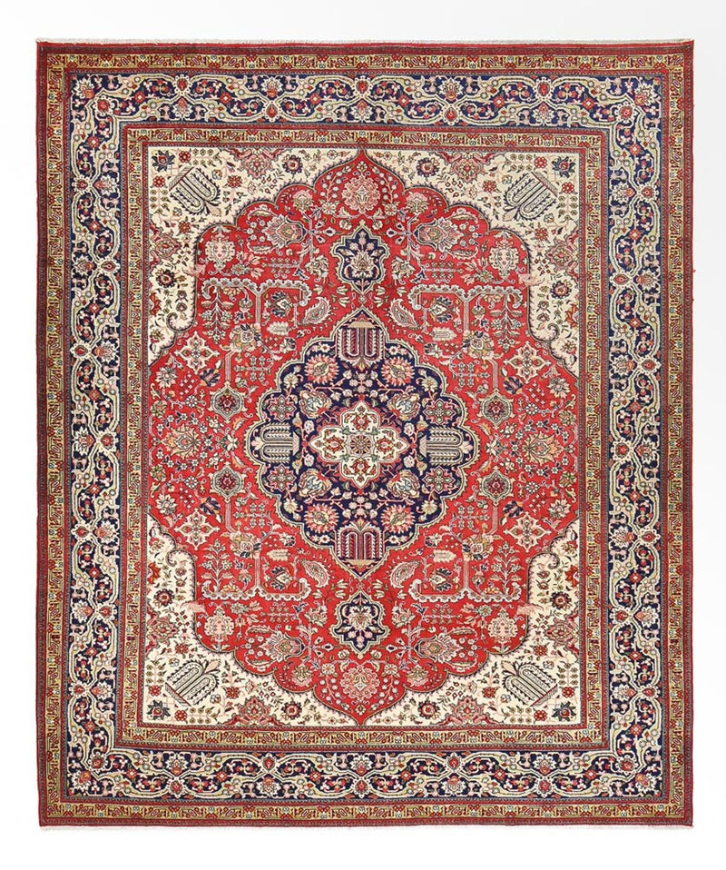 Alfombra Persa - Tabriz - Real - 376 x 305 cm - rojo