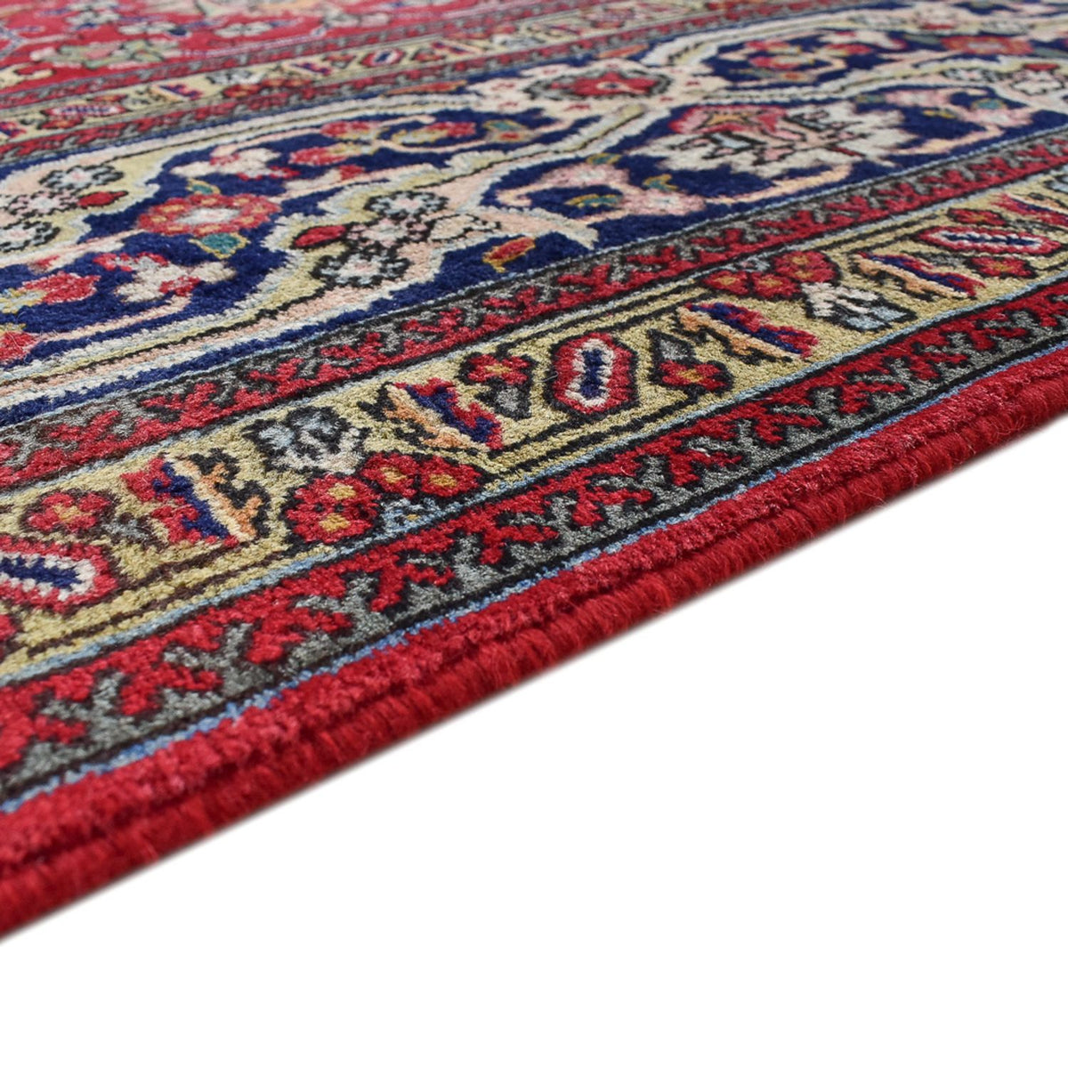 Alfombra Persa - Tabriz - Real - 376 x 305 cm - rojo