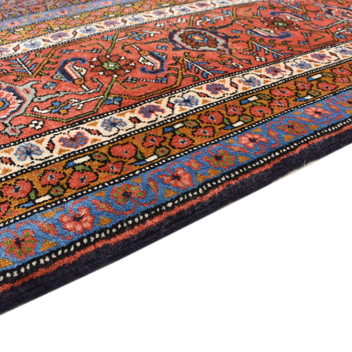 Alfombra Gabbeh - Persa Kashkuli - 304 x 206 cm - rojo oscuro