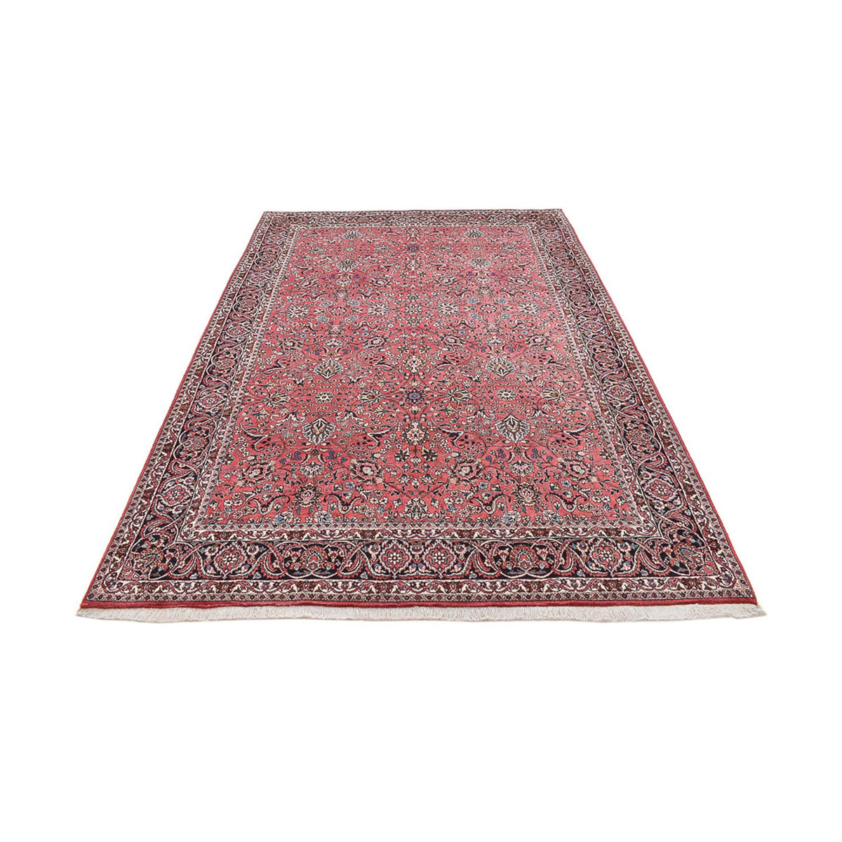 Alfombra persa - Bidjar - 296 x 207 cm - rojo claro
