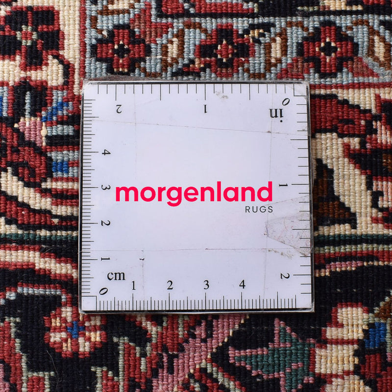 Alfombra persa - Bidjar - 296 x 207 cm - rojo claro