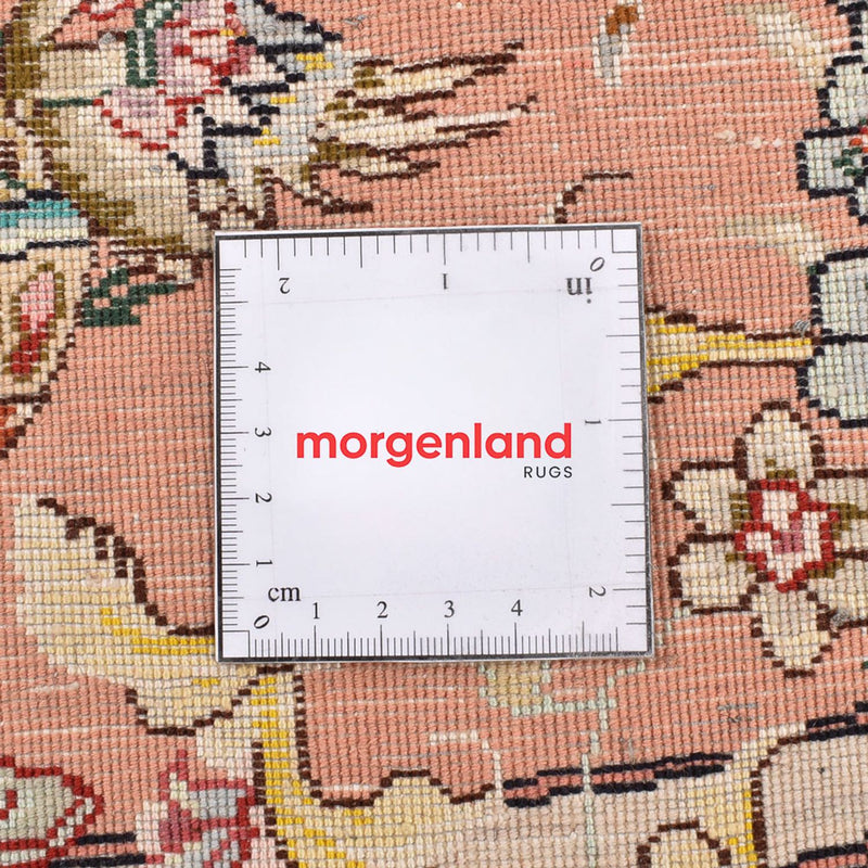 Alfombra Persa - Tabriz - Prima redondo  - 200 x 200 cm - crema