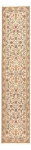 Alfombra de pasillo Alfombra Persa - Tabriz - Real - 405 x 84 cm - beige