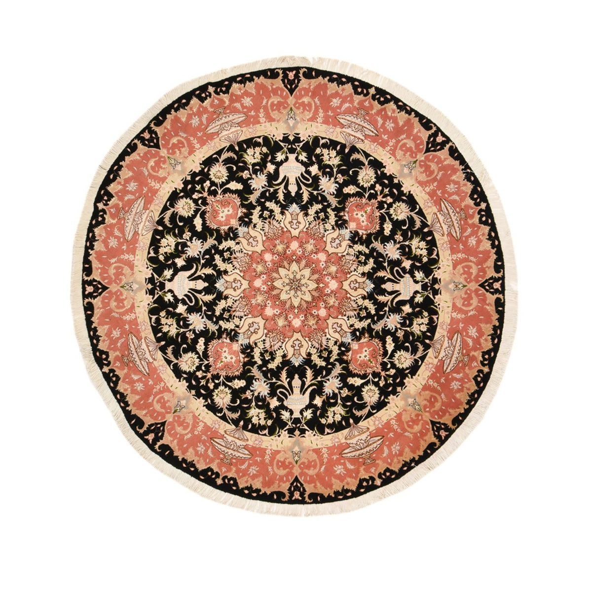 Alfombra Persa - Tabriz - Prima redondo  - 200 x 200 cm - multicolor