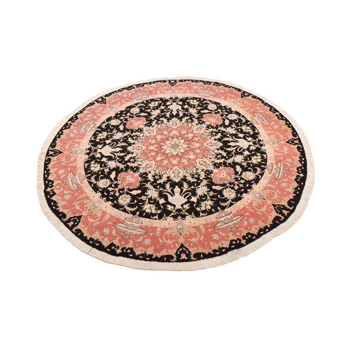 Alfombra Persa - Tabriz - Prima redondo  - 200 x 200 cm - multicolor