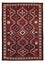 Alfombra Gabbeh - Loribaft Persa - 302 x 222 cm - rojo burdeos