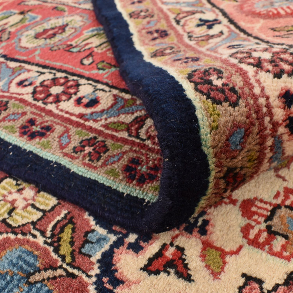 Alfombra persa - Nómada - 314 x 215 cm - azul oscuro