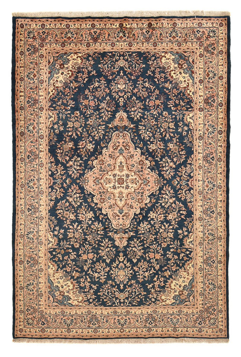 Alfombra persa - Nómada - 297 x 205 cm - azul oscuro
