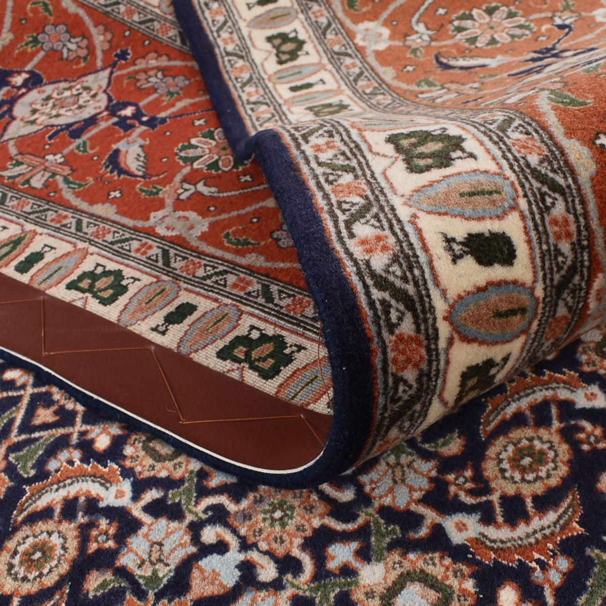 Alfombra Persa - Tabriz - Real - 348 x 246 cm - óxido