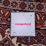 Alfombra persa - Bidjar redondo  - 250 x 250 cm - óxido