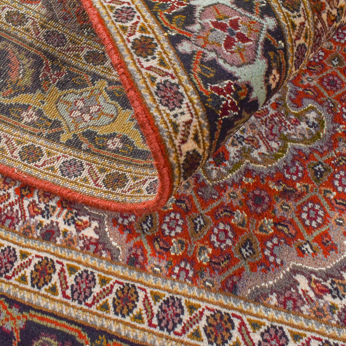 Alfombra Persa - Tabriz - Real - 195 x 150 cm - óxido