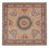 Alfombra Persa - Tabriz - Real cuadrado - 254 x 248 cm - beige oscuro