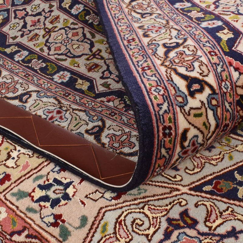 Alfombra Persa - Tabriz - Real cuadrado  - 254 x 248 cm - beige oscuro