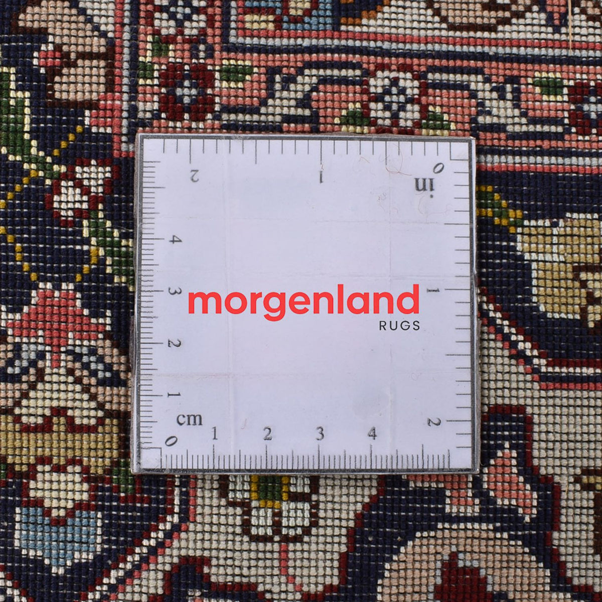 Alfombra Persa - Tabriz - Real cuadrado  - 254 x 248 cm - beige oscuro