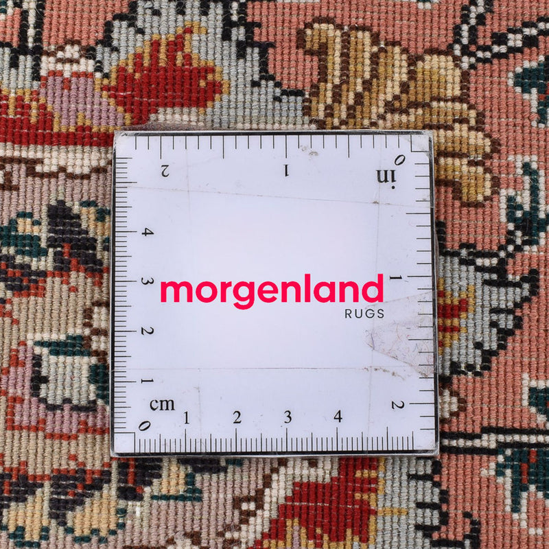 Alfombra Persa - Tabriz - Real - 352 x 253 cm - azul marino