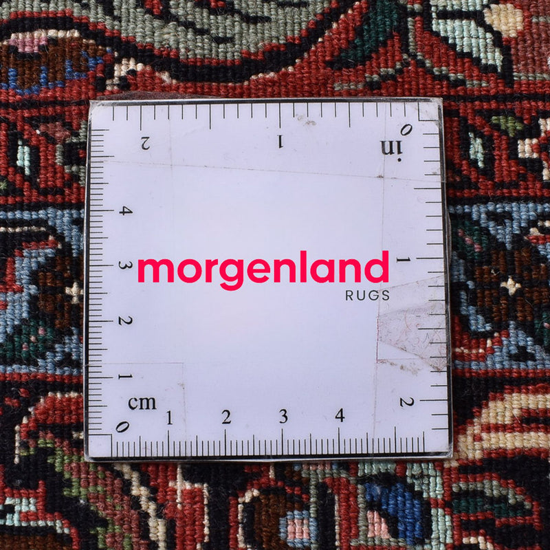 Alfombra persa - Bidjar - 302 x 201 cm - rojo claro