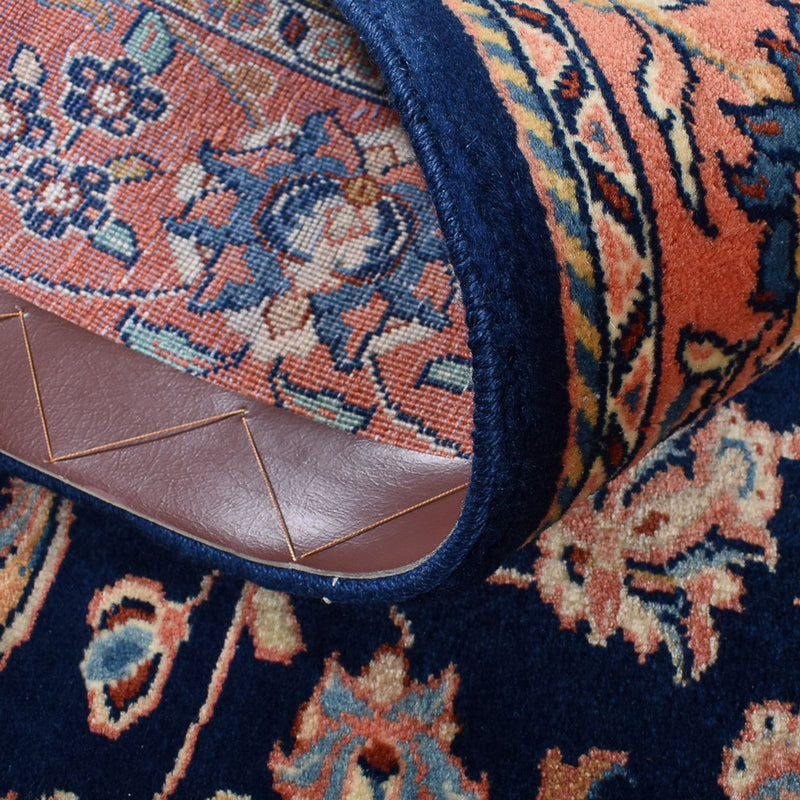 Alfombra persa - Clásica - 170 x 136 cm - azul oscuro