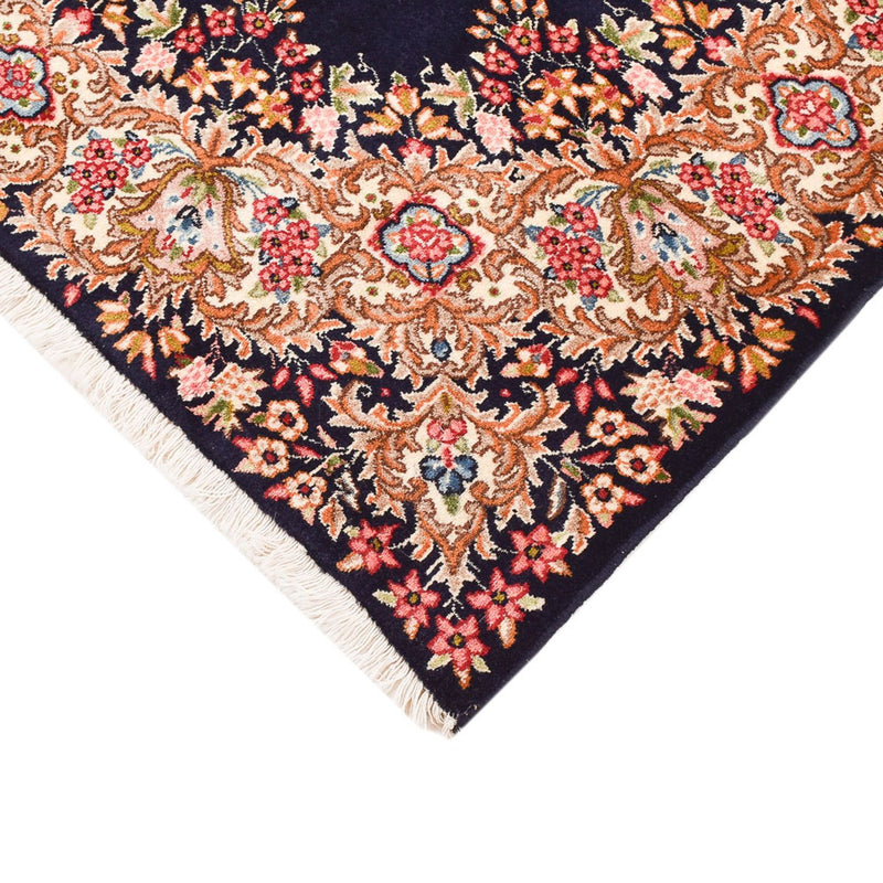 Alfombra persa - Real - 158 x 115 cm - azul oscuro