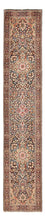 Alfombra de pasillo Alfombra persa - Real - 378 x 77 cm - beige oscuro