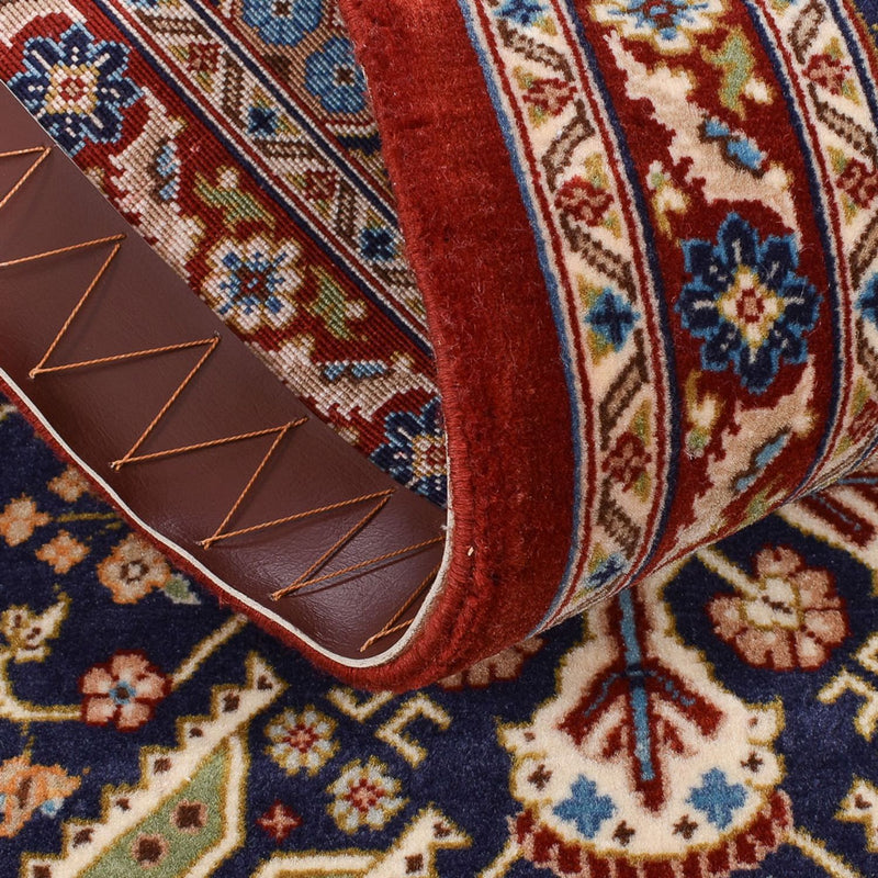 Alfombra de pasillo Alfombra Persa - Ghom - Royal - 191 x 53 cm - beige oscuro