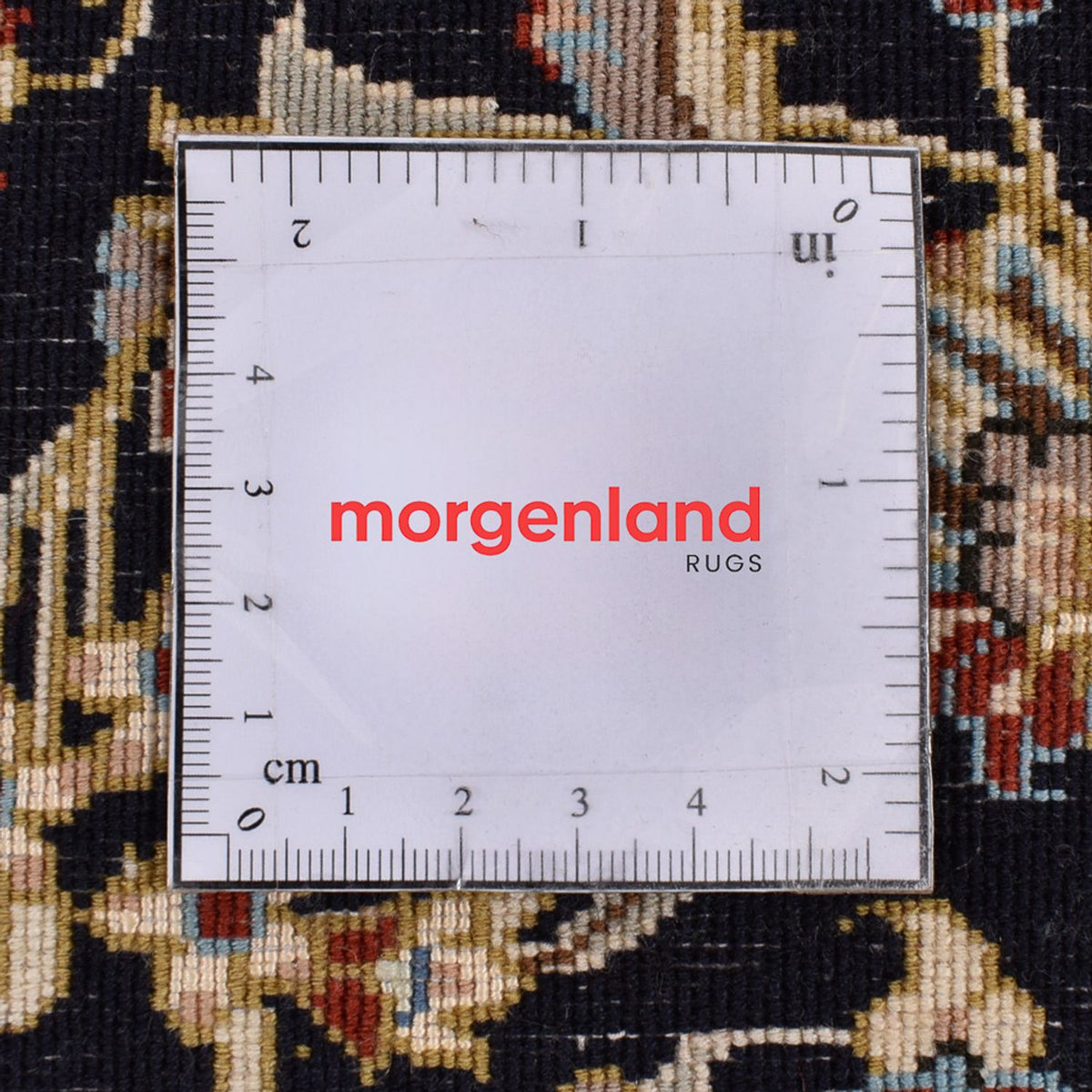 Alfombra de pasillo Alfombra Persa - Ghom - Royal - 201 x 54 cm - beige oscuro