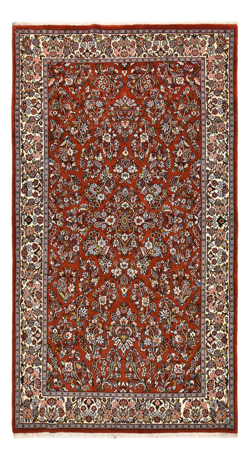 Alfombra de pasillo Alfombra persa - Clásica - 230 x 128 cm - rojo oscuro